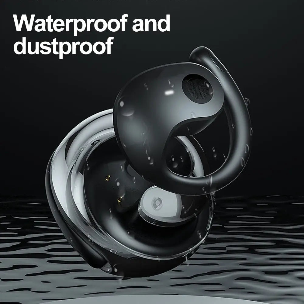 outdoor sport dustproof Noise reduction wireless bluetooth 5.3 comfort earhook earbuds earphones