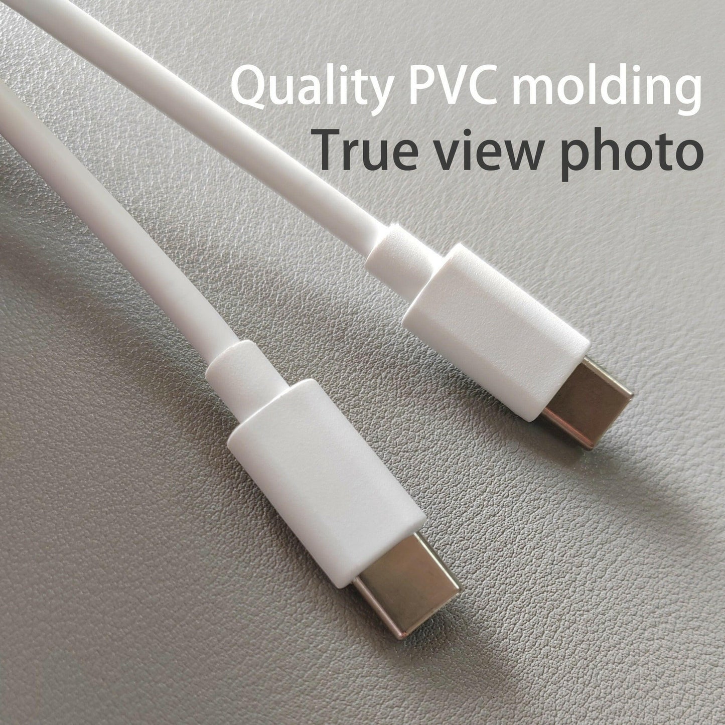 . 100W Type-C to Type-C Fast Charging Data Cable – PVC Material - GoTypical