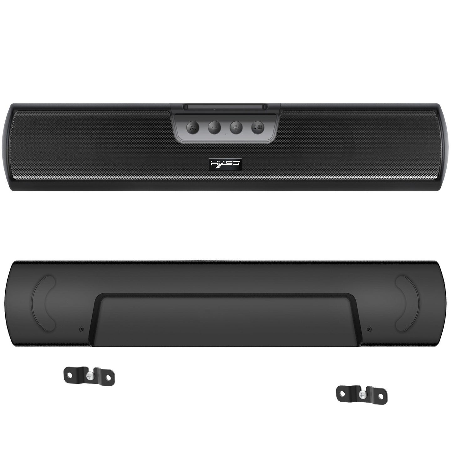 Home Bluetooth 5.0 Speaker Extended Edition Desktop Wall mounted Wireless Speaker Bass Cannon Speaker Supports USB TF.