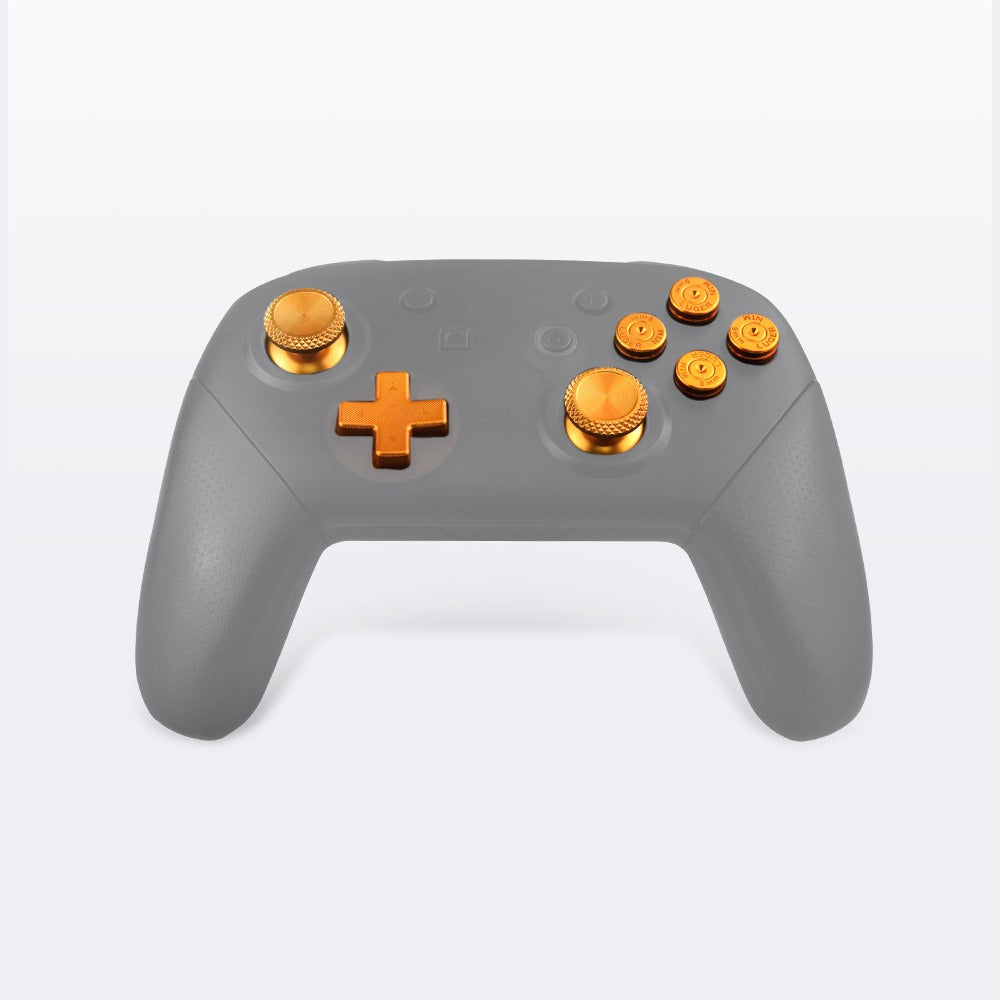 Suitable for replacing Nintendo Switch Pro controller button accessories with metal buttons on Nintendo controllers.