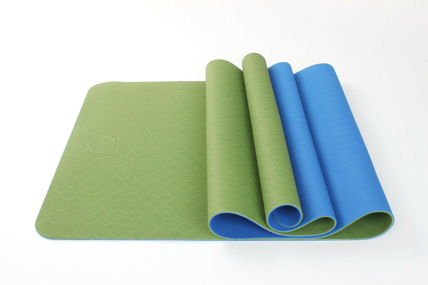2 Tone TPE Yoga Mat – Premium Non-Slip Eco-Friendly 6mm Thick - GoTypical