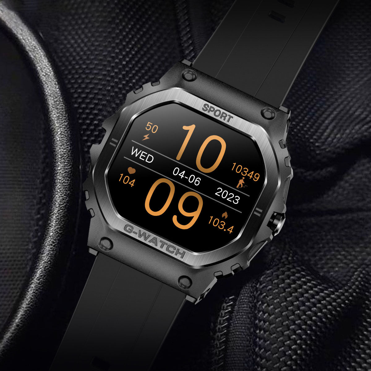 I108 smartwatch, high-definition screen, Bluetooth call, smart sports wristband, true blood oxygen, IP68 waterproof