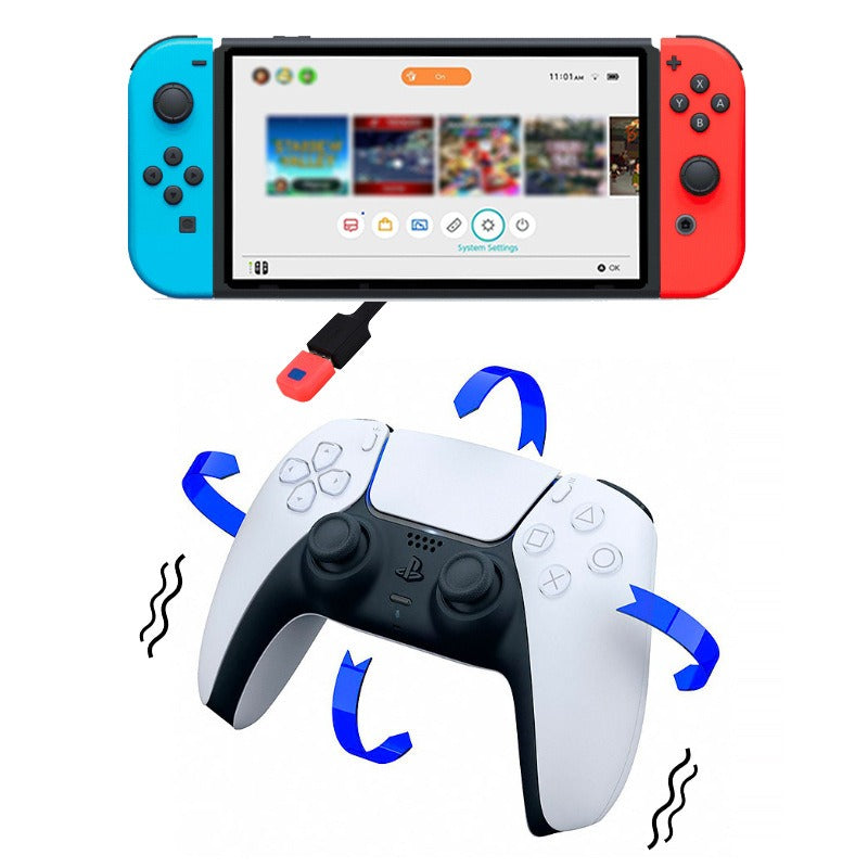 Suitable for switch OLED controller converter suitable for PS5/PS4 controller Bluetooth receiver.