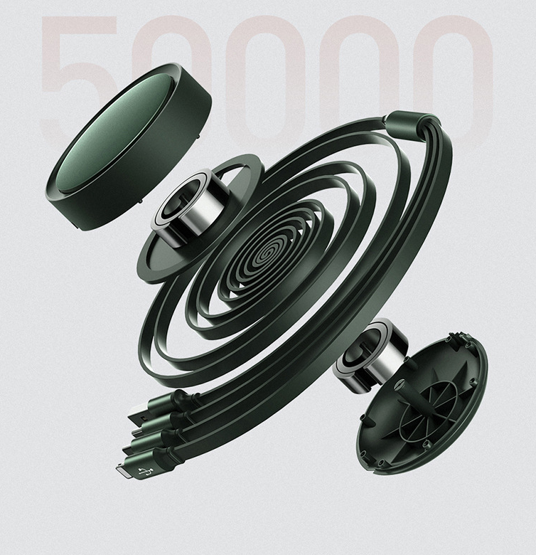 Neutral one to three data cable fast charging extension cable charging cable three in one data cable