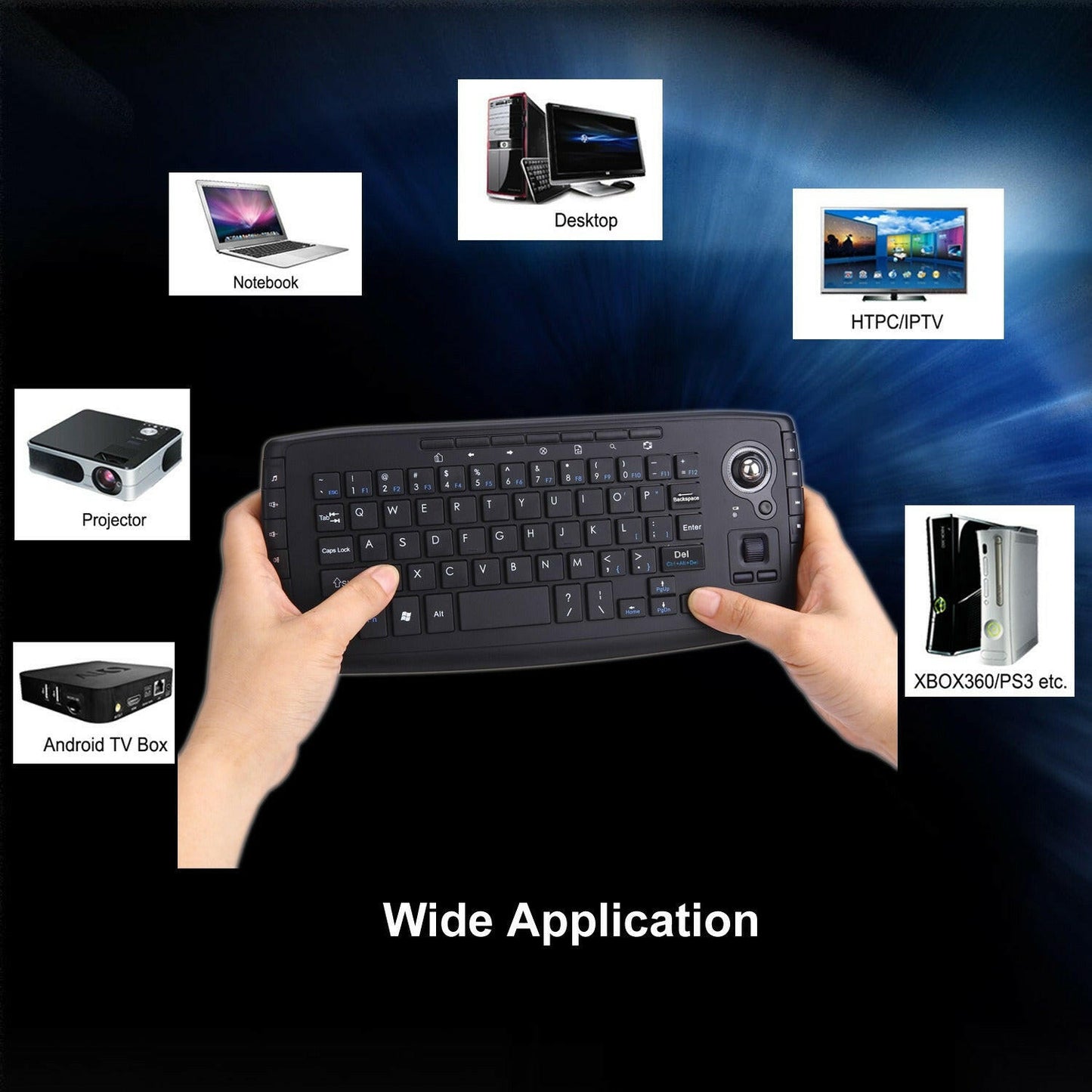 . 2.4G Aerial Flying Mouse – Wireless 2-in-1 Keyboard Mouse - GoTypical