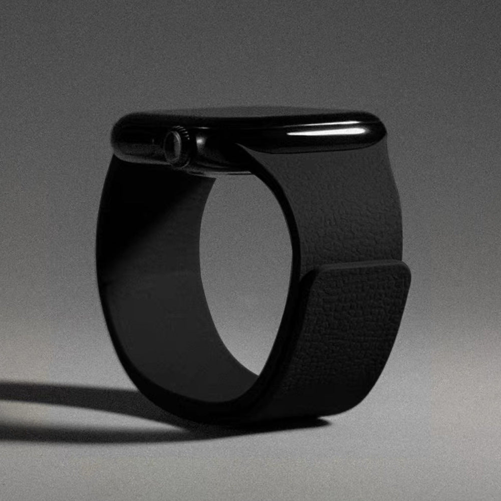 Apple iWatch, Huawei Watch 5, Samsung GT5 Silicone Watch Band with Soft Magnetic Adsorption and Lychee Pattern