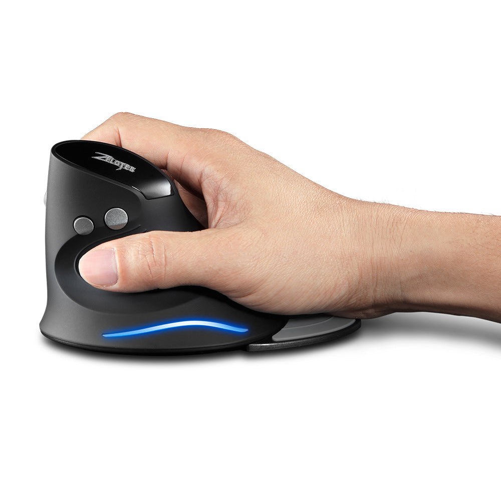 Master F17 Vertical Mouse Ergonomic Worm Anti Mouse Hand Laptop Desktop Wireless Mouse.