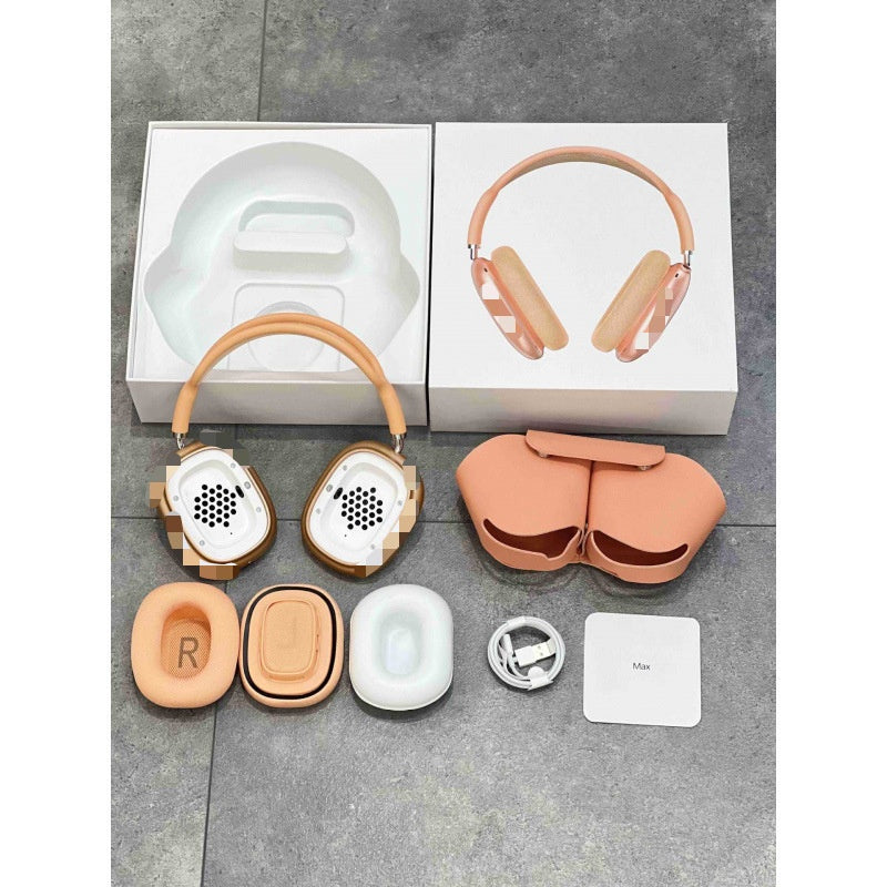 Wireless Bluetooth Headphones MAX Sports - Over-Ear Magnetic Ear Covers with Pop-Up Window Design.