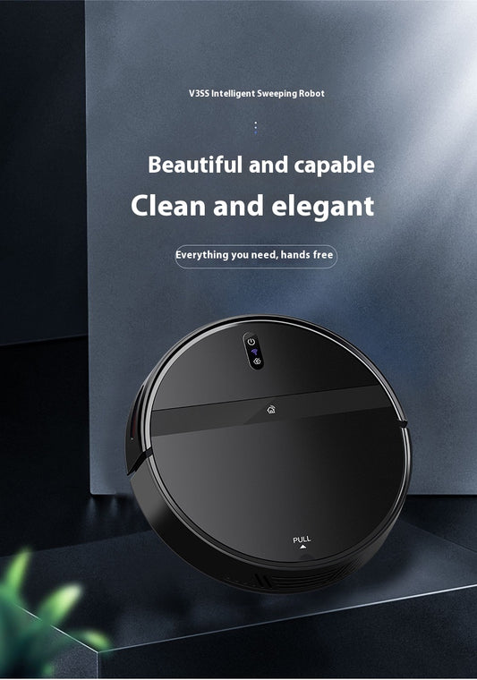 Smart Sweeping Robot Vacuum – 14.4V Brushless Motor, Dual-Mode Control, 600ml Capacity