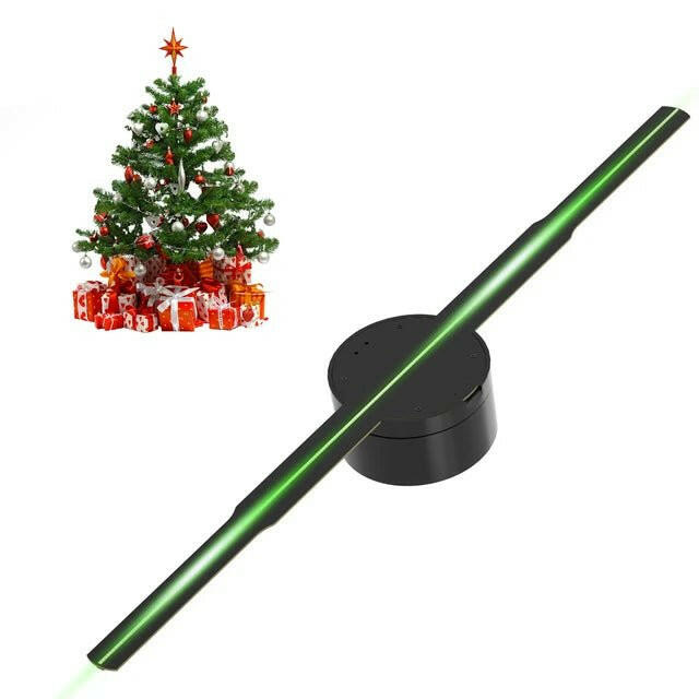 3D Hologram Projector Fan – 42cm Commercial WiFi Remote Advertising Display - GoTypical