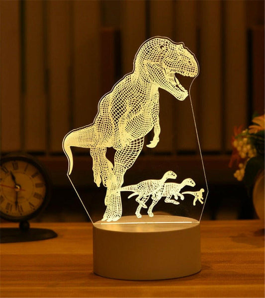 . 3D Night Light LED Table Light – Touch Control, Colorful Illumination - GoTypical