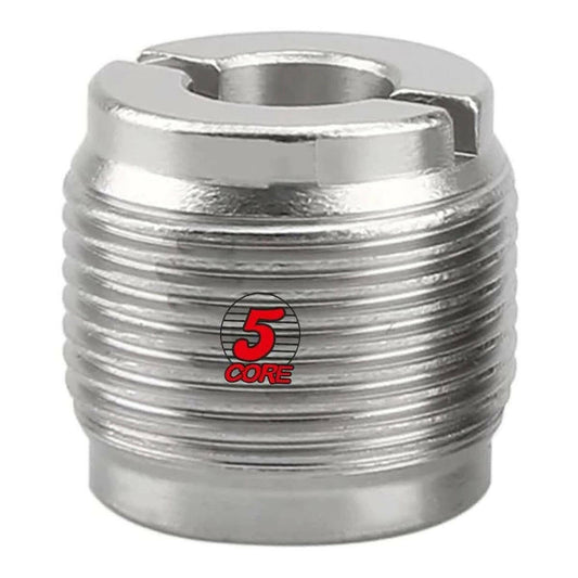 5 Core Aluminum Mic Stand Adapter 3/8 Female to 5/8 Male – Silver, 12 Pack - GoTypical