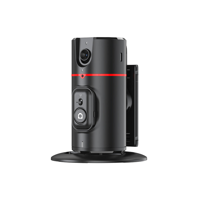 P02 Auto Face Tracking Stand 360 Rotation Phone Holder Desktop Tracking Gimbal Stabilizer Tripod for Live Vlogging Video.