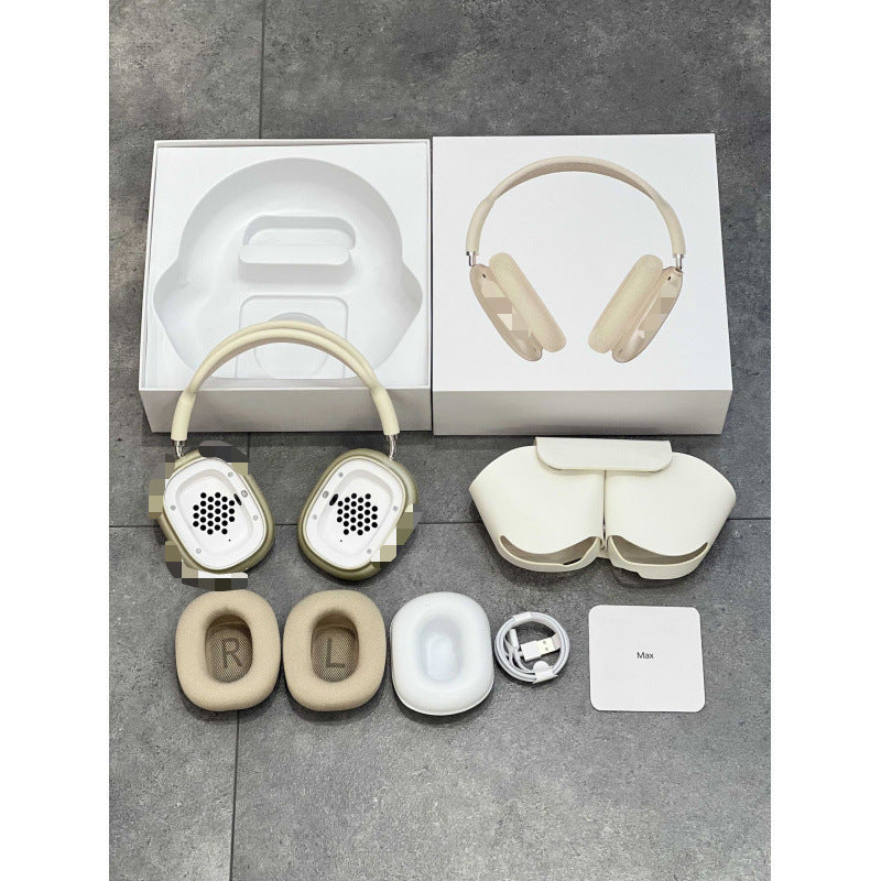 Wireless Bluetooth Headphones MAX Sports - Over-Ear Magnetic Ear Covers with Pop-Up Window Design.