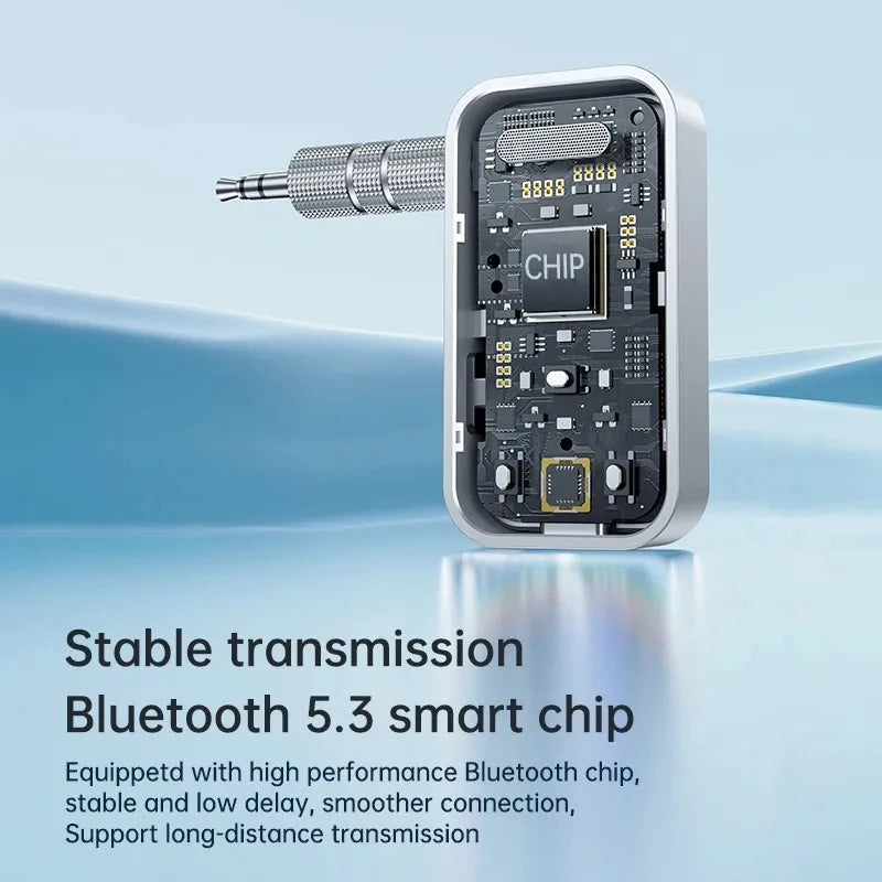 T67 Bluetooth receiver transmitter high volume car speaker amplifier with 3.5mm wireless audio converter.