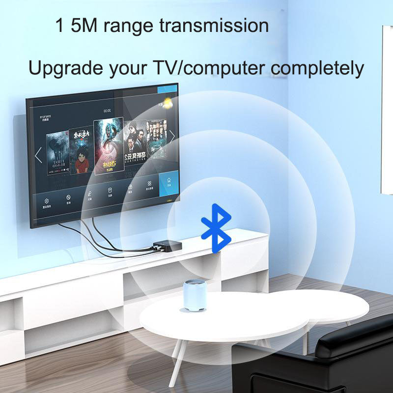 Bluetooth receiver transmitter, mobile NFC speaker receiver, 5.0 Bluetooth earphones, computer TV transmitter.