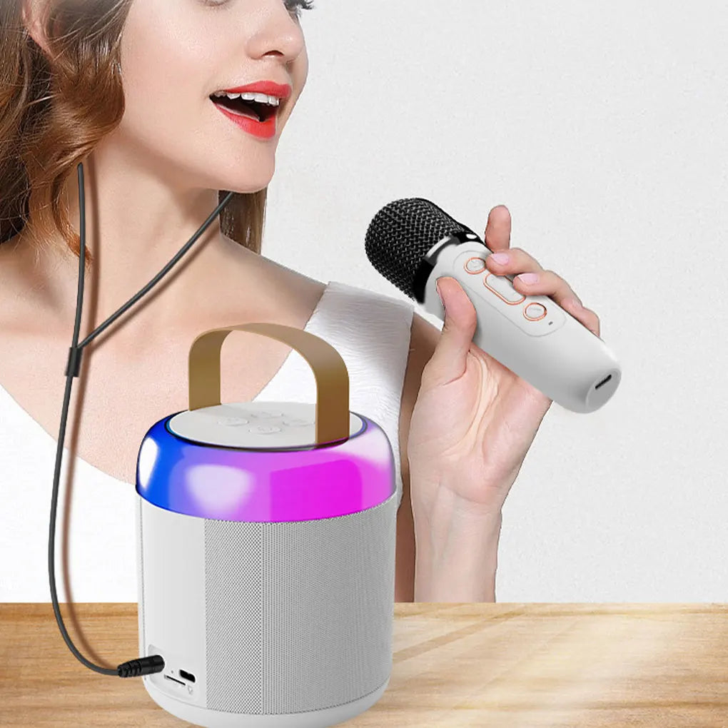 Y2 High-fidelity Sound KaraokesMachine For Immersive Singing Experience Lightweight And Portable 1microphone pink