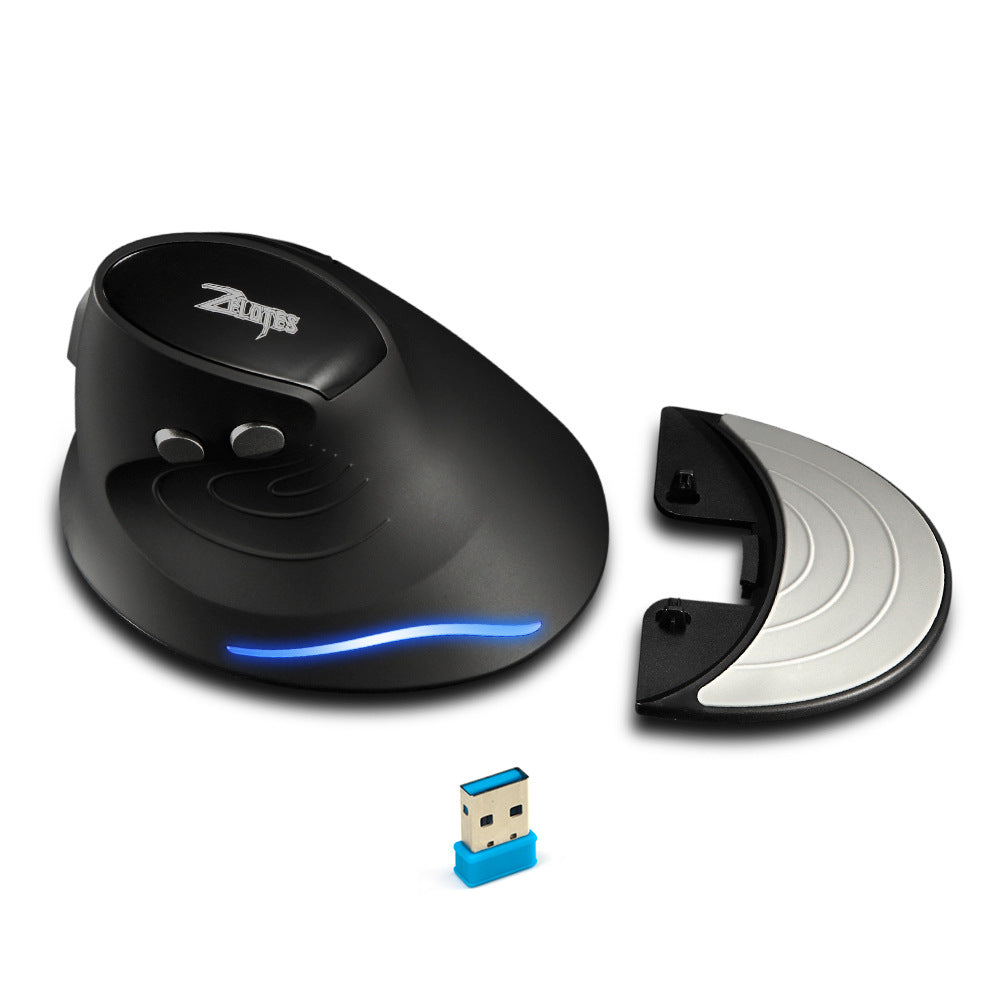 Master F17 Vertical Mouse Ergonomic Worm Anti Mouse Hand Laptop Desktop Wireless Mouse.