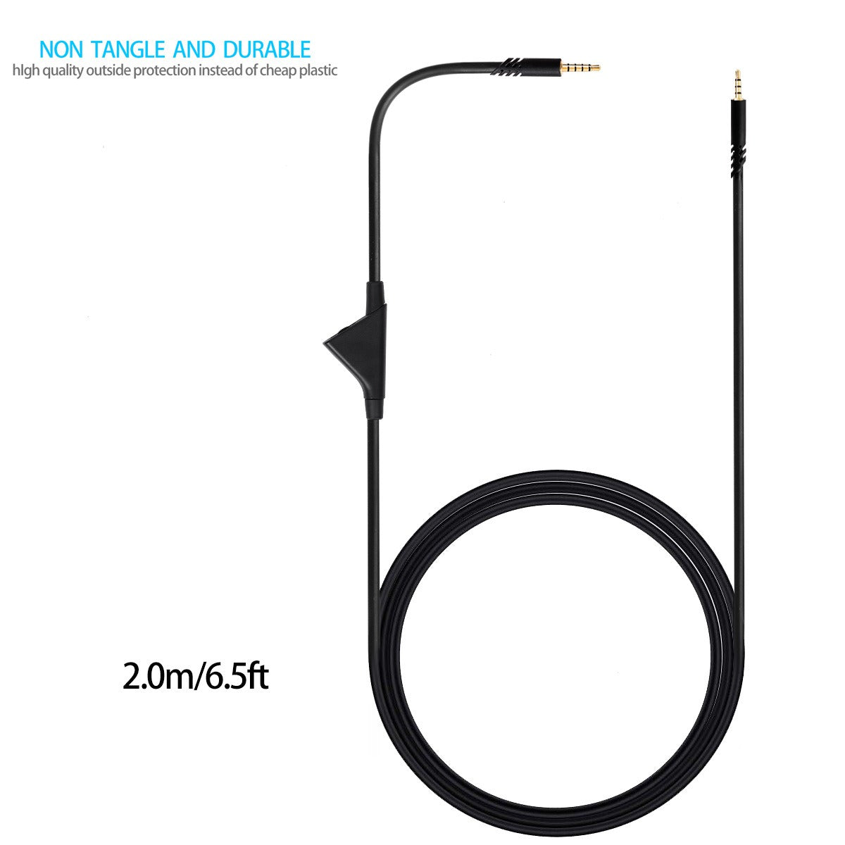 Audio cable suitable for Logitech Astro A10 A40 A30 gaming headphone cable tuning