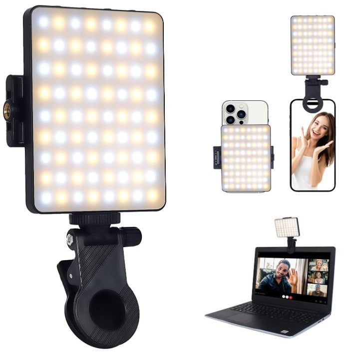 Cross-border Mobile Live Streaming Video Photography Fill Light LED Flash Light Camera Lighting Lamp Video Conference VLOG Lamp.