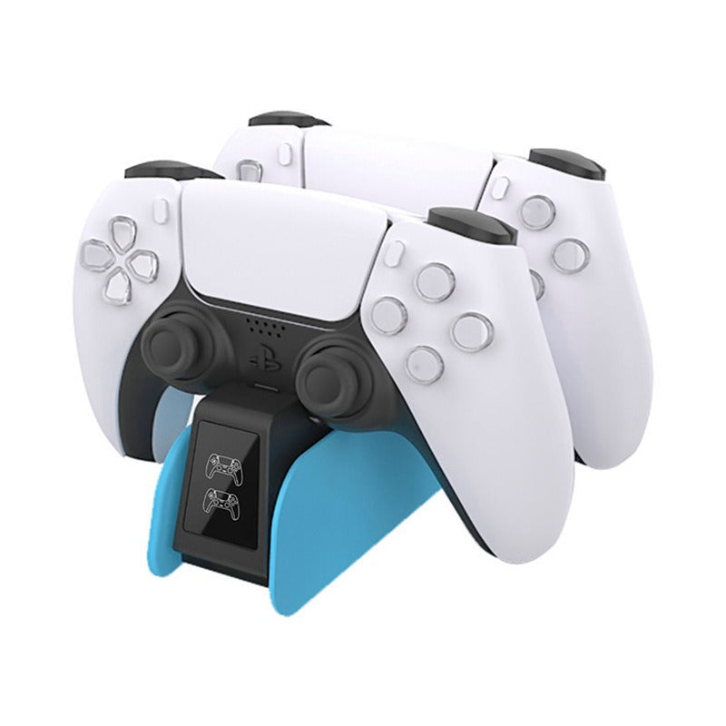 Suitable for PS5 wireless controller dual seat charging P5 controller charging dock with LED display PS5 headphone jack.