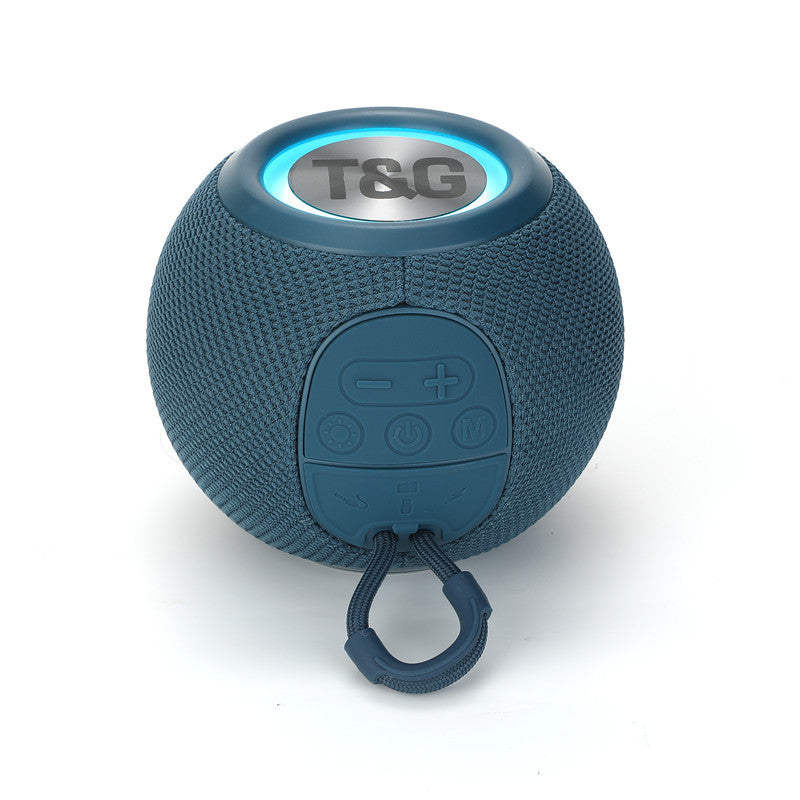 TG337 Bluetooth Speaker Wireless Fabric Card Speaker Subwoofer Portable Mini Bluetooth Speaker.