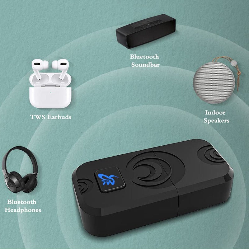 Suitable for PS5 Bluetooth wireless headphone adapter PC computer/PS5/PS4/Switch Bluetooth transmitter.