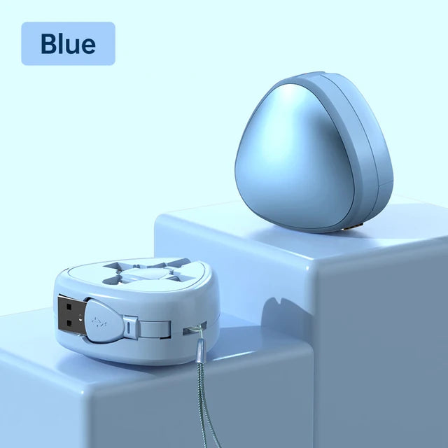 120W Macaron bracket storage three in one 6A super fast charging one to three data cable