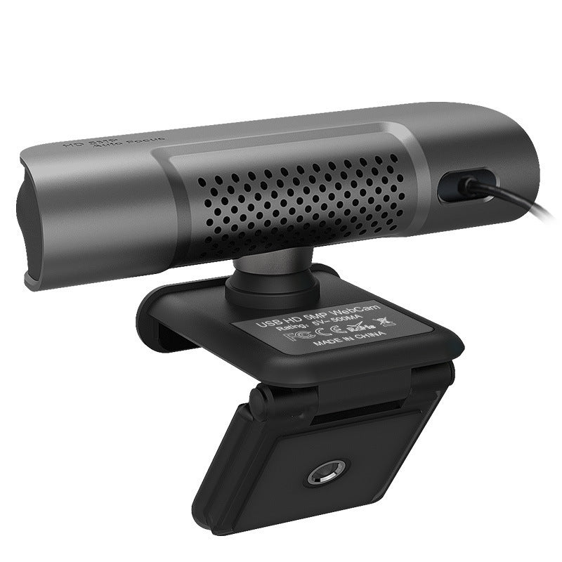 Computer camera with 5 million AF autofocus and support for 1080P video conferencing and online courses.