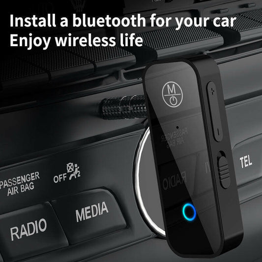 Bluetooth 5.0 Receptor de Audio . – Adaptador 2 en 1 para Vehículos 3,5 mm - GoTypical
