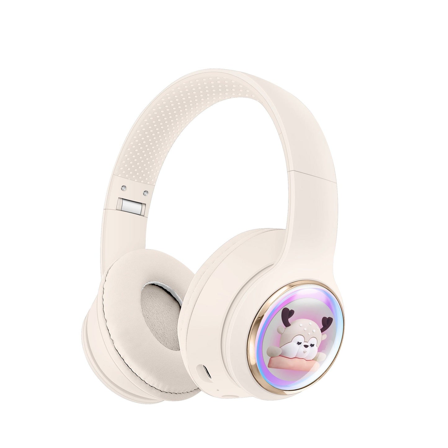 AKZ - 56 Earphones Space Cabin Cute Cartoon Pet Bluetooth Headwear Large Battery Earphones Foldable Earphones - GoTypical