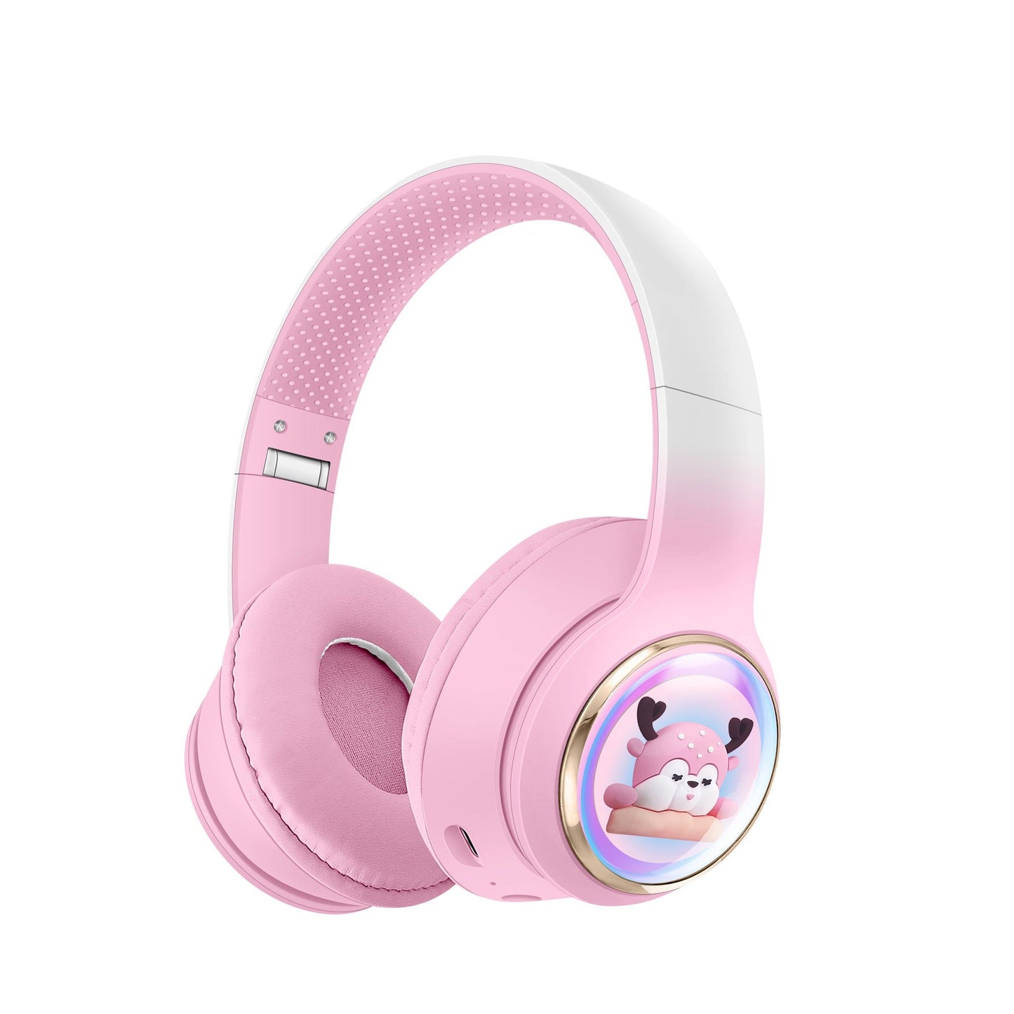 AKZ - 56 Earphones Space Cabin Cute Cartoon Pet Bluetooth Headwear Large Battery Earphones Foldable Earphones - GoTypical