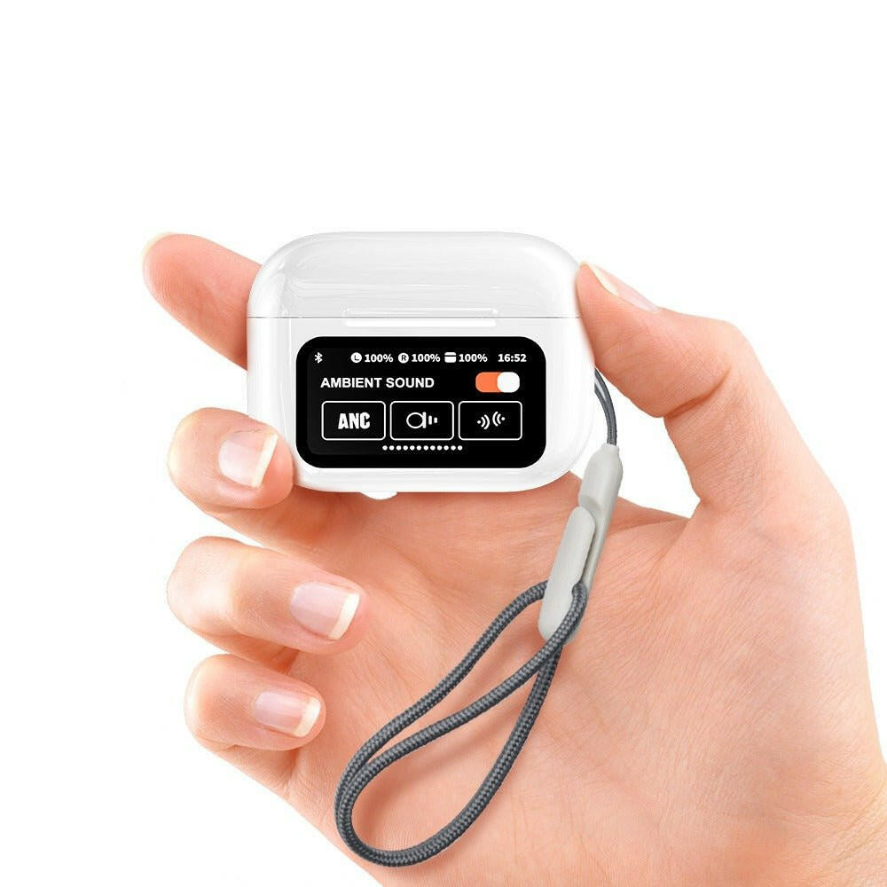 . Bluetooth Earphones – Color Screen | ANC Noise Reduction - GoTypical