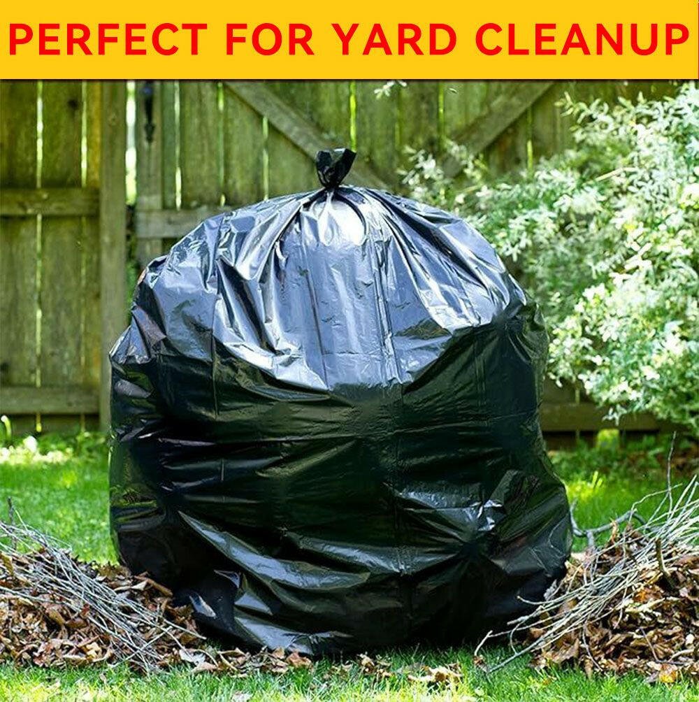 Boxed Disposable Garbage Bag 70 Pieces Puncture Tear Resistant Trash Bags, 39 Gallon Capacity, Multipurpose Cleaning Supplies For Industrial, Garden, Home, And Commercial Use - Durable, Leak - Proof - GoTypical