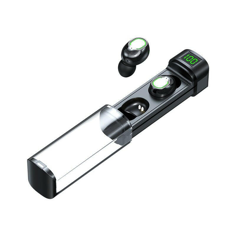 . Bluetooth Earphones – Transparent Case, Touch Sensitive Wireless - GoTypical