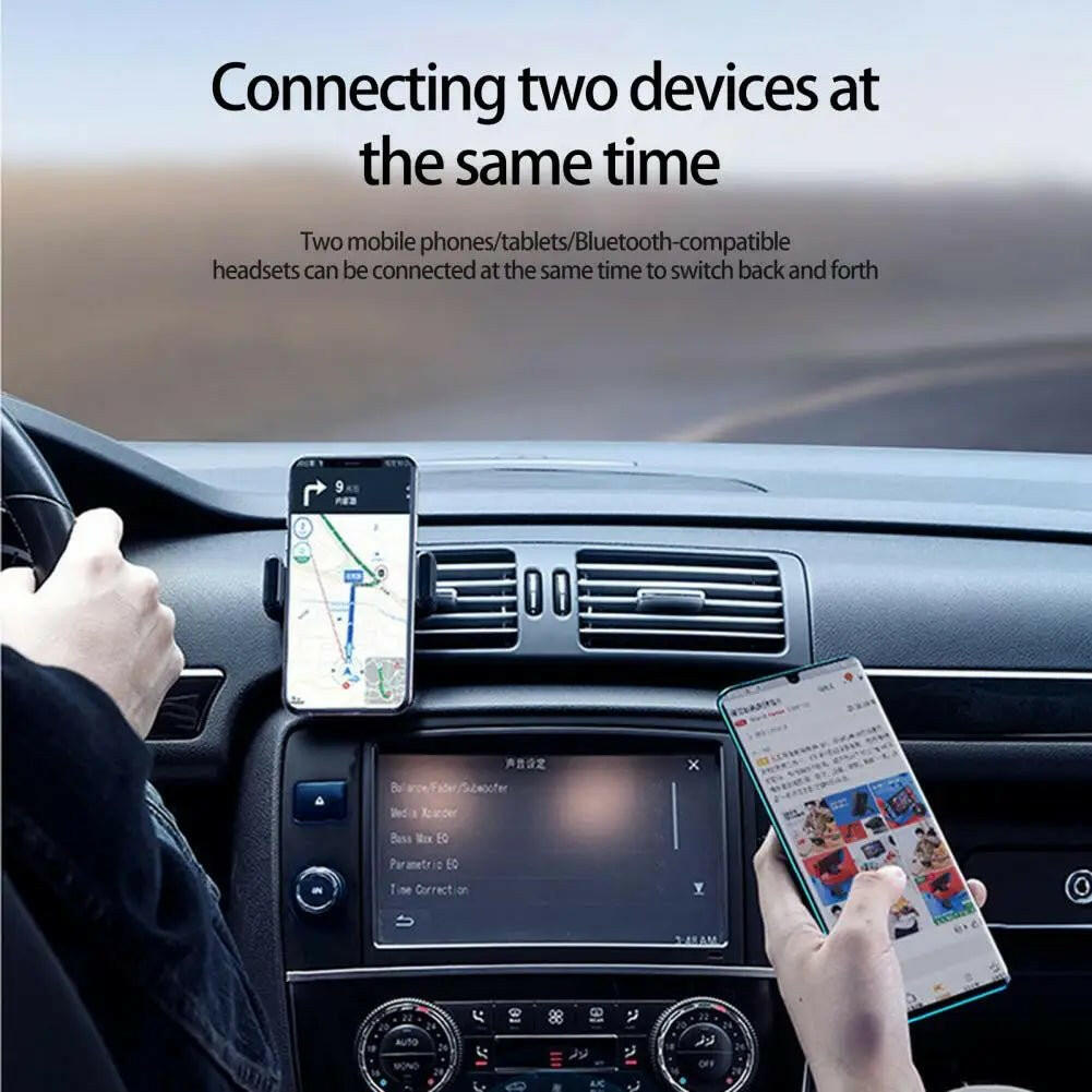 . Car Bluetooth Receiver – Lossless Sound, Dual Device Connection - GoTypical