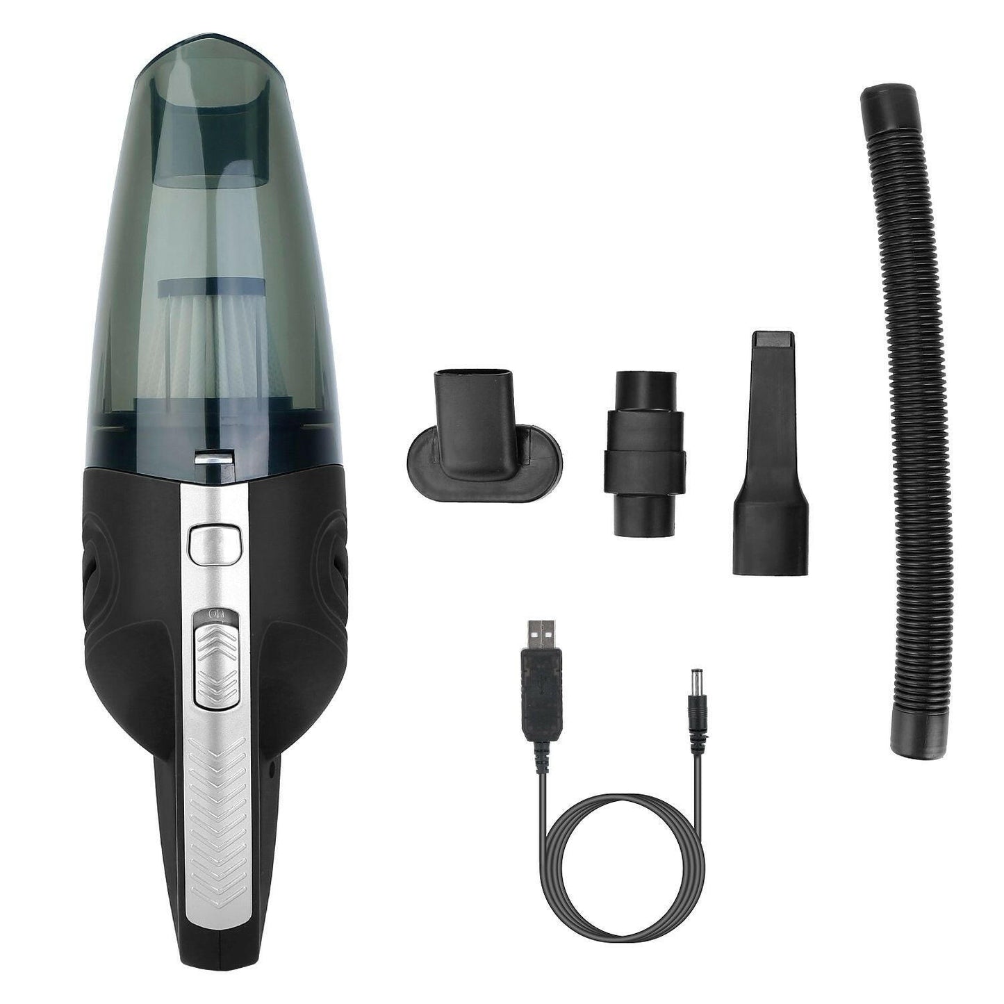 Car Handheld Vacuum Cleaner Cordless Rechargeable Hand Vacuum Portable Strong Suction Vacuum - GoTypical