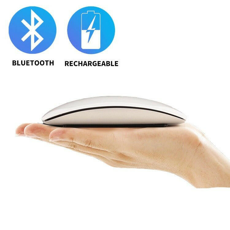 . Bluetooth Wireless Mouse – Rechargeable Silent Mac Compatible - GoTypical