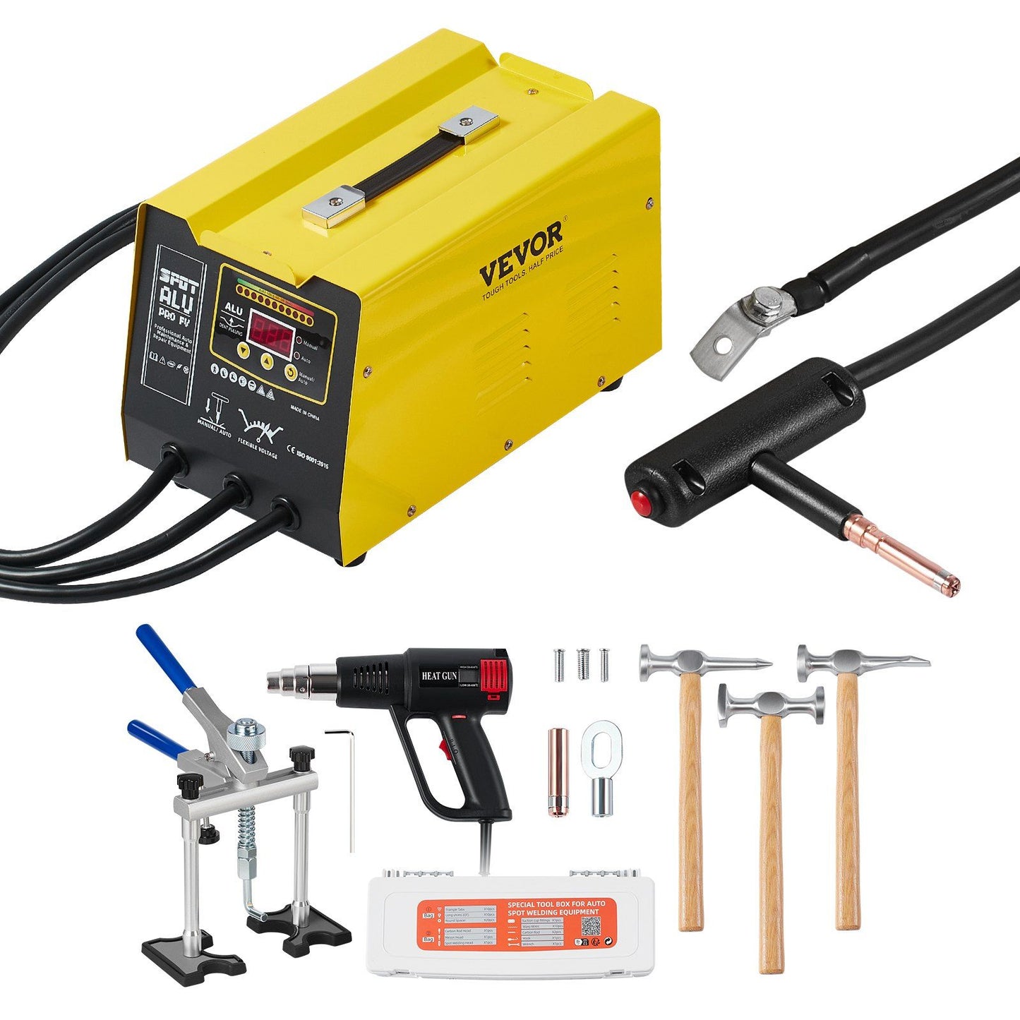 VEVOR Spot Welder Dent Puller 300W Stud Welder Dent Repair for Aluminum Car Body.
