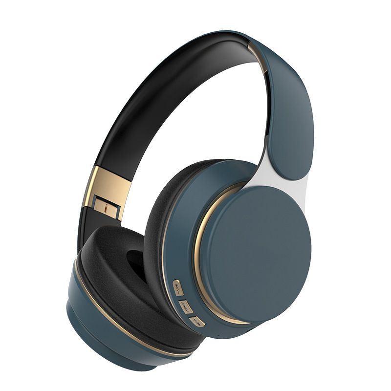 New cross-border popular wireless headset Bluetooth subwoofer stereo plug-in card sports computer headset.