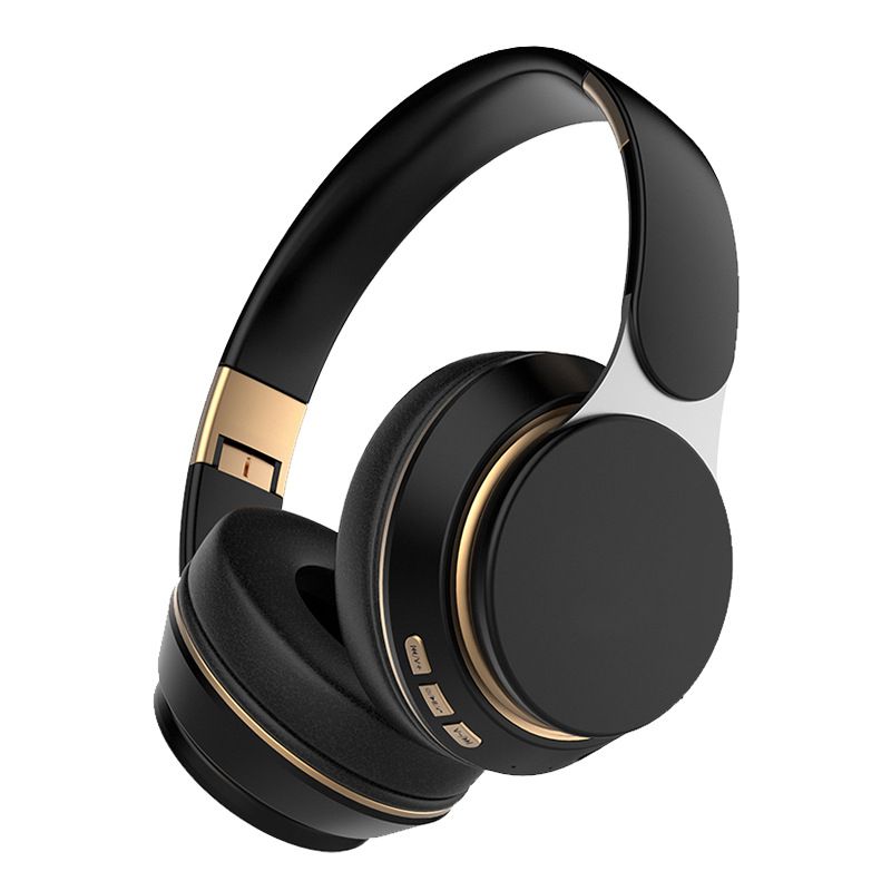 New cross-border popular wireless headset Bluetooth subwoofer stereo plug-in card sports computer headset.