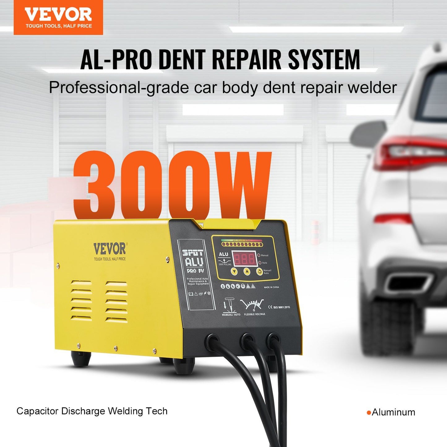 VEVOR Spot Welder Dent Puller 300W Stud Welder Dent Repair for Aluminum Car Body.