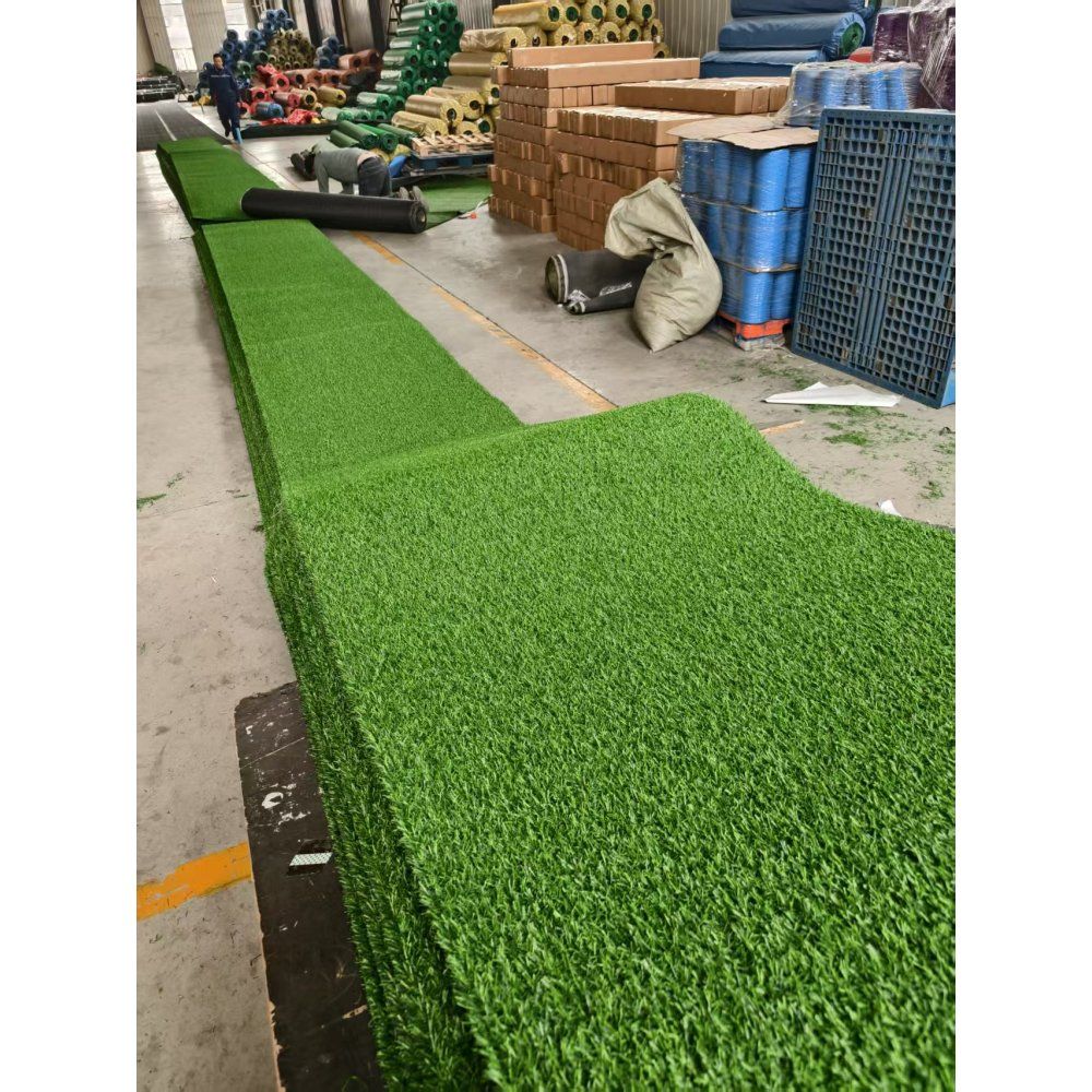 6ft x 10ftIdeal for Backyard, Garden, Lawn Landscape, Patio, Garden & Balcony Turf Mat - Thick Fake Faux Grass with Rubber Backing & Drainage Holes(Grass height 0.78 inches/2cm).
