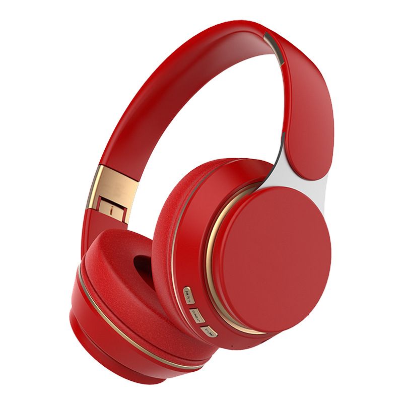 New cross-border popular wireless headset Bluetooth subwoofer stereo plug-in card sports computer headset.