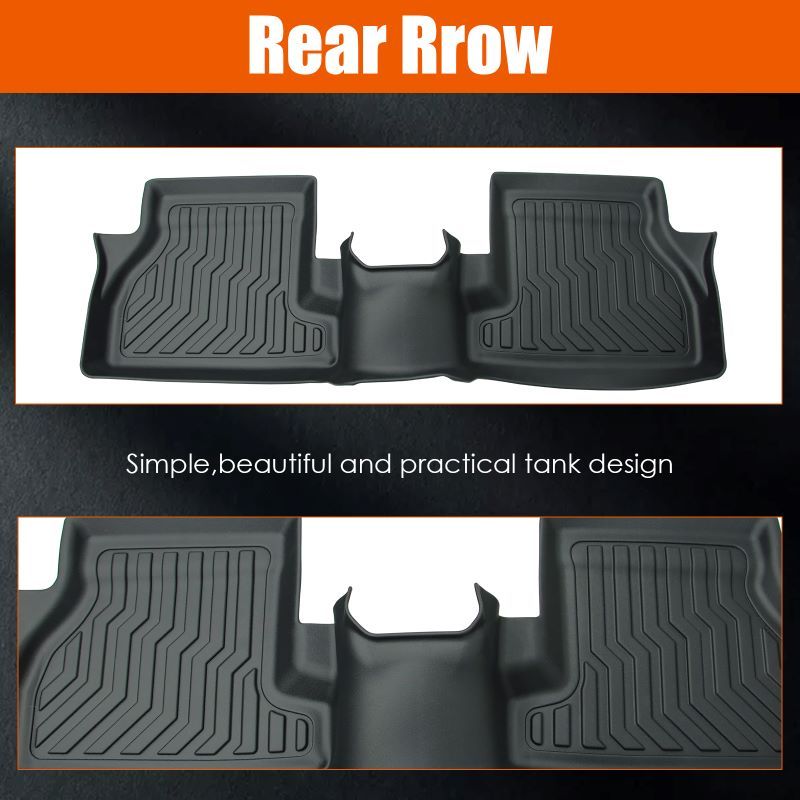 TPE Rubber Car Floor Mats For 2012-2018 F**d Focus.