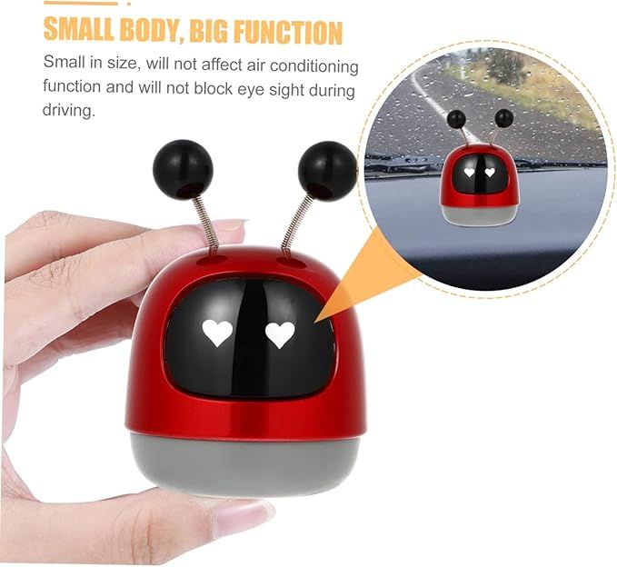 1 Set Car Robot Air Adorable Car Decoration Creative Aroma Diffuser Compact Design for Relief Enhances Atmosphere for Auto Decor.