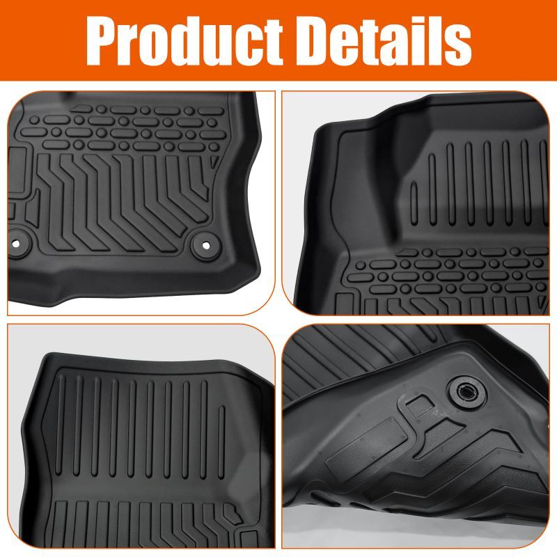 TPE Rubber Car Floor Mats For 2012-2018 F**d Focus.