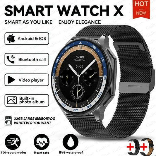 DT Watch X 4G Smartwatch – Waterproof Design with Mesh Belt - GoTypical