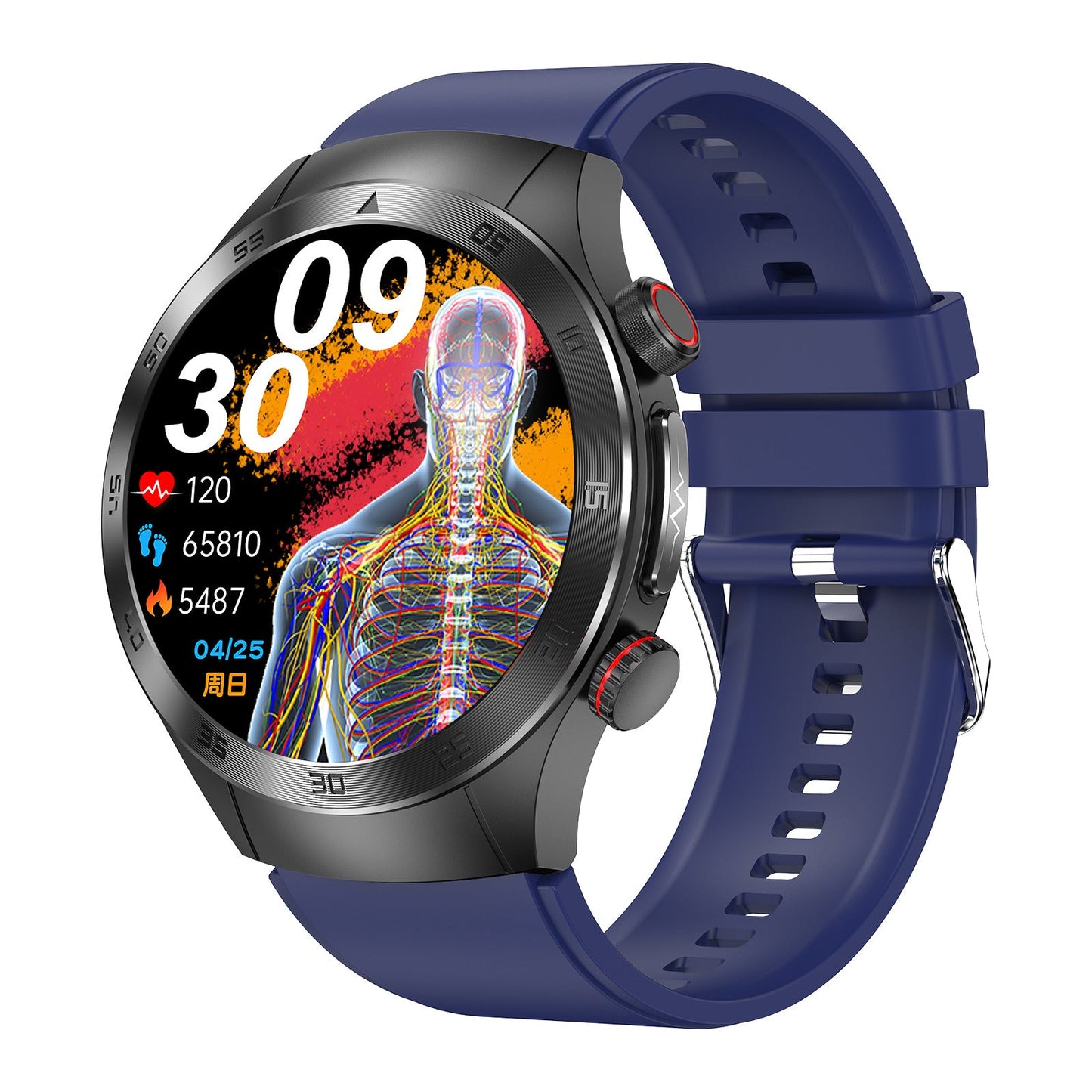 e800 call electrocardiogram laser therapy blood oxygen heart rate uric acid blood lipids blood sugar body temperature SOSHRV - GoTypical