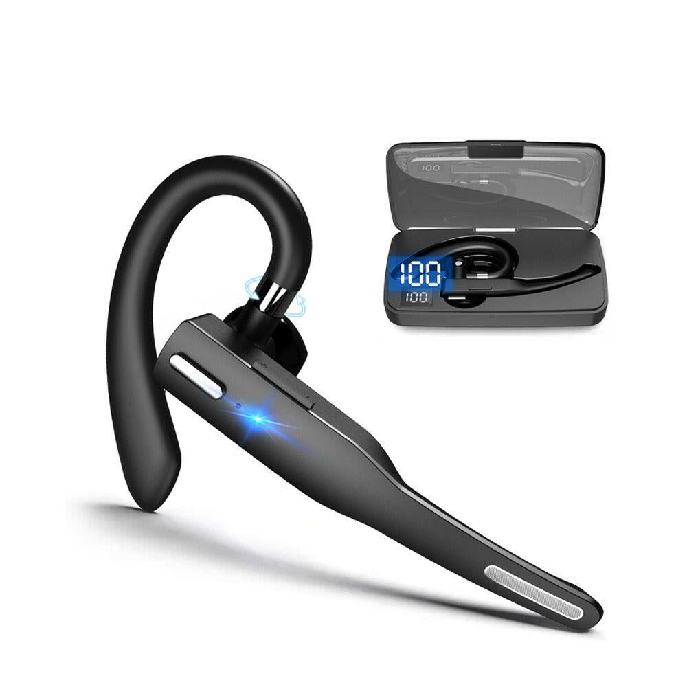 . Ear Hanging Bluetooth Earphones – Single Ear Wireless Noise Cancelling - GoTypical